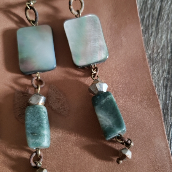 | Artisan | Handmade Upcycled Boho Earrings - Picture 5 of 6